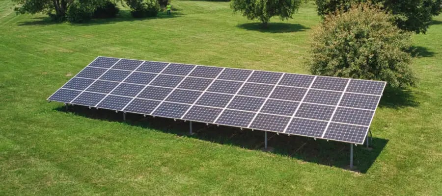 single-row-ground-solar-system